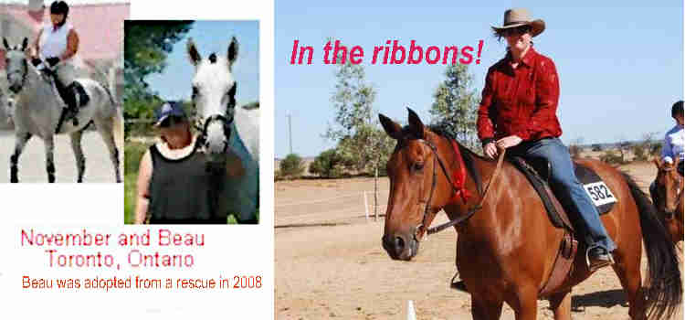 Standardbred Fan Club members riding in western and english