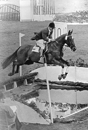 Halla the only horse with three consecutive Olympic jumper gold metals and a standardbred horse